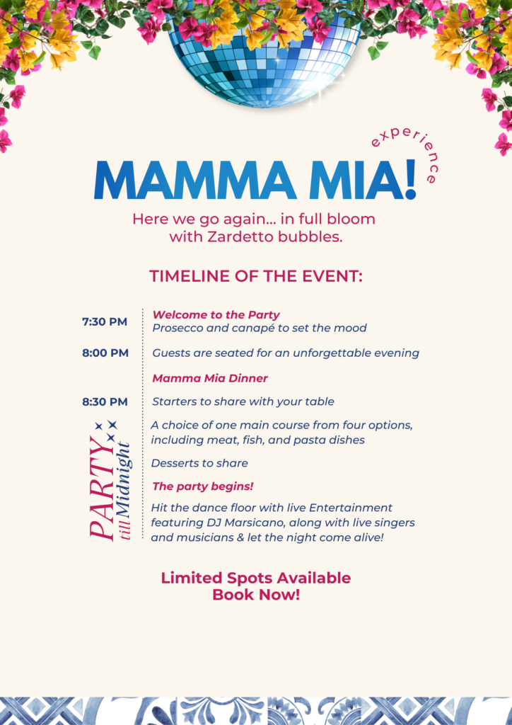 Mamma Mia Timeline Image