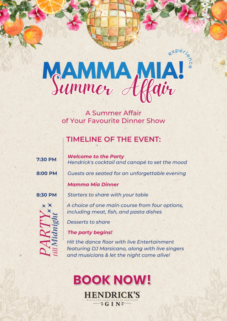 Mamma Mia Timeline